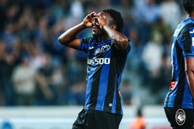 Super Eagles winger Lookman at the double for Atalanta in 10-0 walkover win v FC Locarno:: All Nigeria Soccer