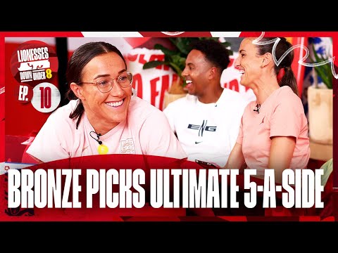 Bronze Chats Coolest In The Squad & James Friendship | EP.10 Lionesses Down Under Connected By EE