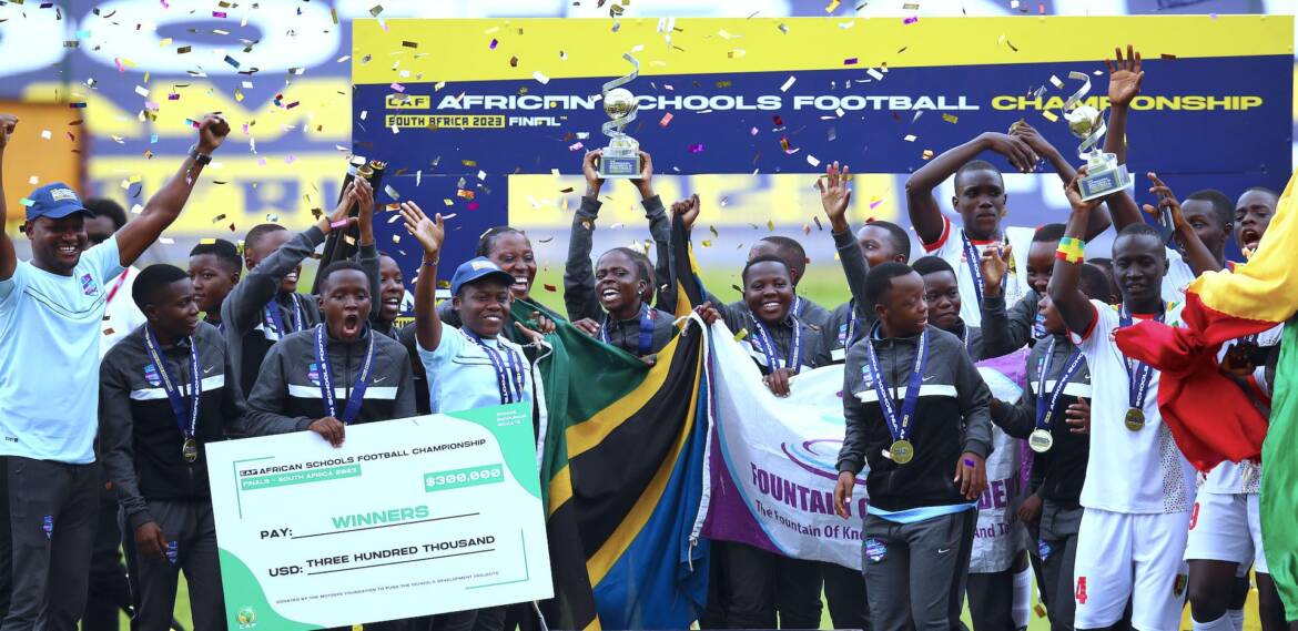 2023/24 CAF African Schools Football Programme Registration Window Now Open