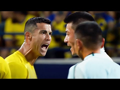 What Cristiano Ronaldo dared to shout at the referee!