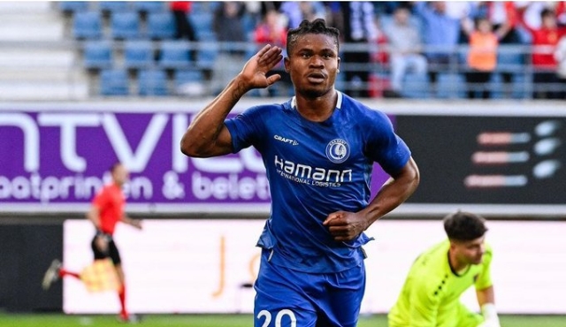 Gift Orban nets hat-trick as Gent trounce Pogon