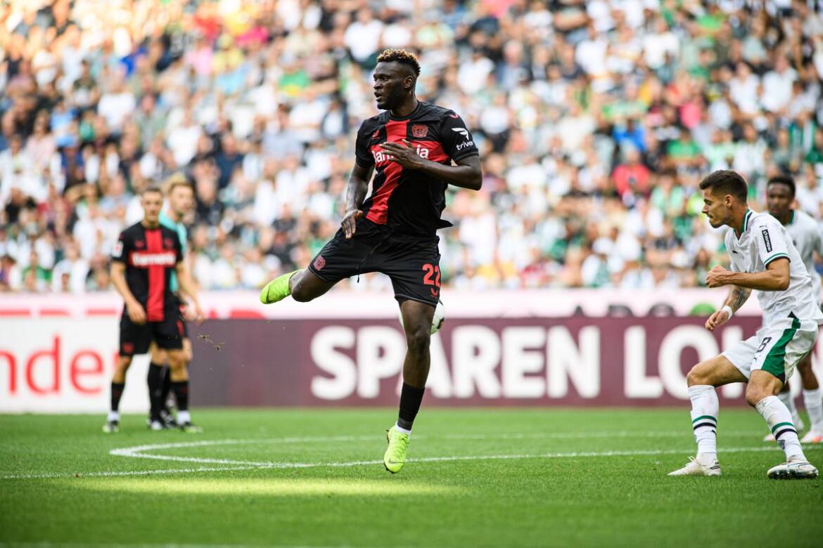 Victor Boniface nets fine double as Bayer Leverkusen cruise to derby win