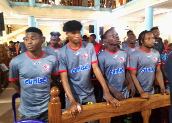 Abia Warriors Dedicates New Season To God