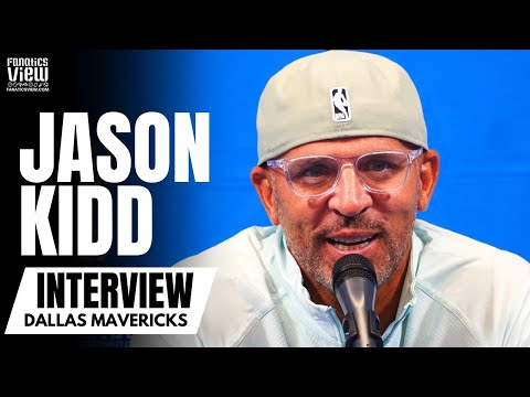 Jason Kidd talks Luka Doncic/Kyrie Irving Relationship, Mavs Training Camp & Defensive Improvements