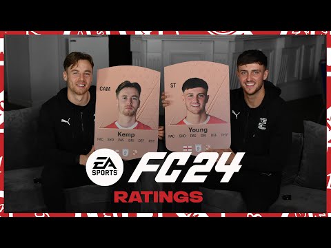 “Oh my god” 😶 | Dan Kemp and Jake Young guess Town’s EA FC24 ratings