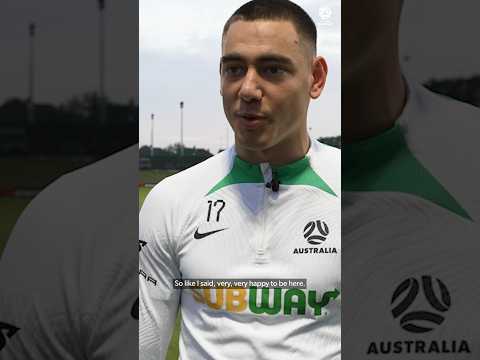Lewis Miller enjoying first #socceroos camp #football #shorts