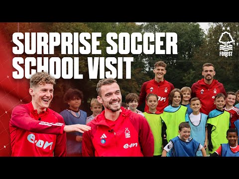 HARRY TOFFOLO & RYAN YATES | SURPRISE SOCCER SCHOOL VISIT