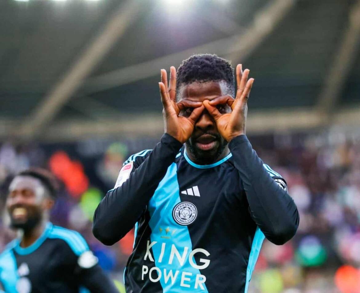Iheanacho Scores As Leicester City defeat Swansea City to extend English Championship Lead