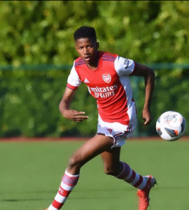 Golden Eaglets-eligible striker sees red two weeks after scoring hat-trick for Arsenal youth team :: All Nigeria Soccer