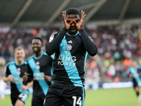 Iheanacho sets new personal record after goal in Leicester City’s  3-1 win at Swansea City :: All Nigeria Soccer