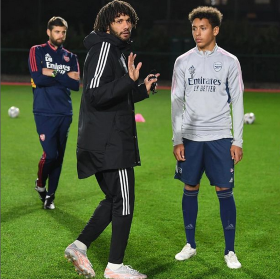 Golden Eaglets-eligible fullback promoted to Arsenal first team training ahead of UCL clash v Sevilla :: All Nigeria Soccer