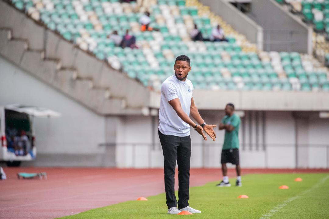 Coach Edward Green reveals ‘ emotional feeling ‘ after Sporting Lagos draw vs Akwa United in Uyo