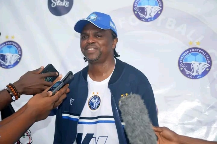Kanu Nwankwo announces 300k Infinix powered Enyimba FC ‘ man of the match ‘ prize