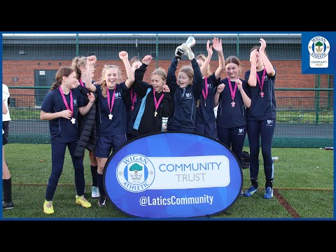 Community | 16 Secondary Schools from across Wigan and Leigh take part in EFL Utilita Girls’ Cup
