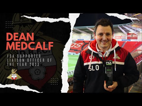 Our Dean Medcalf scoops up well deserved FSA Supporter Liaison Officer of the Year Award for 2023!