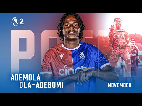 Interview with Ademola Ola-Adebomi after winning PL2 Player of the Month