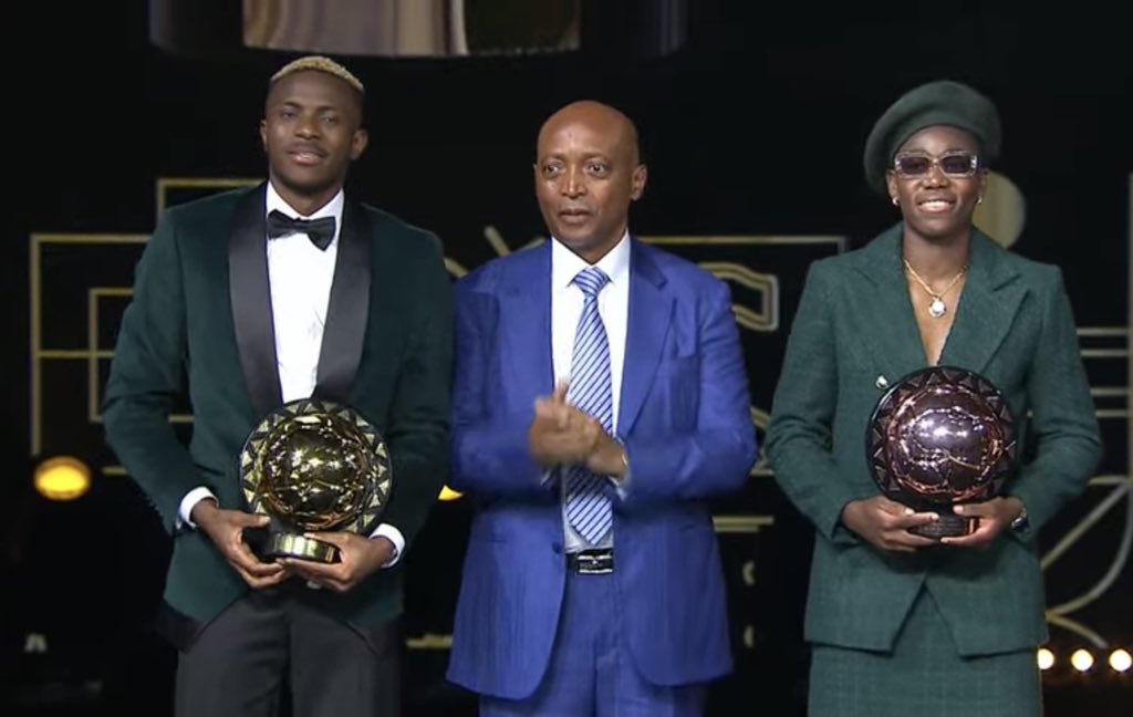 Peseiro, Eguavoen and Musa laud Osimhen, Oshoala, Nnadozie and Falcons over 2023 CAF Awards win