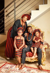 Moses Simon celebrates eighth wedding anniversary with beautiful family photos