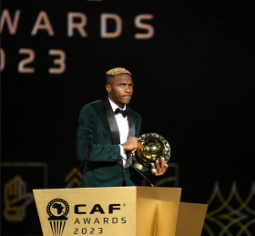 ‘Hakimi and Salah gave a lot’ – Osimhen admits PSG, Liverpool stars also deserved to win African POTY