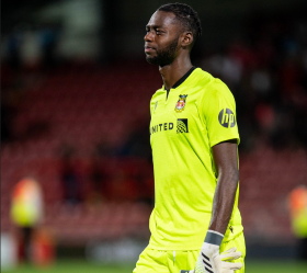 ‘He’s Arsenal’s player’ – Wrexham coach confirms injured Nigerian GK is under the care of the Gunners