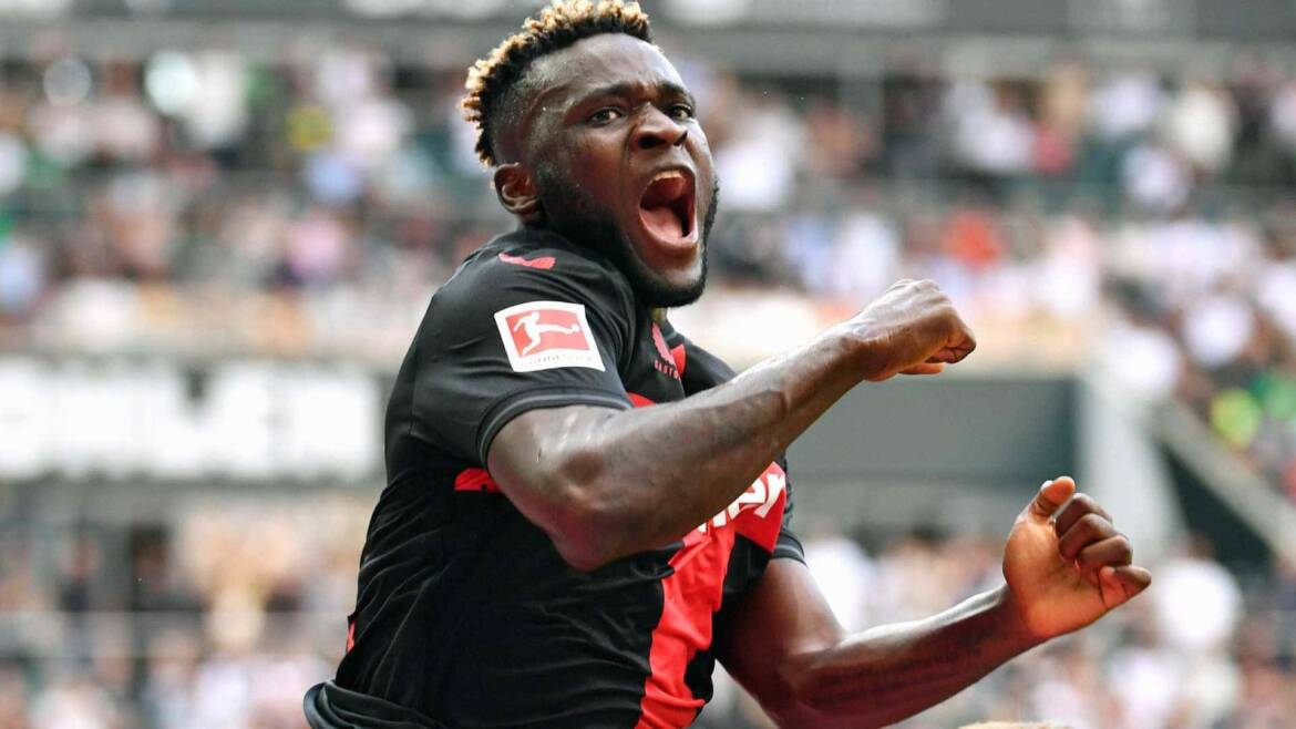 Boniface celebrates fifth Bundesliga Rookie award with goal in Leverkusen win over Bochum