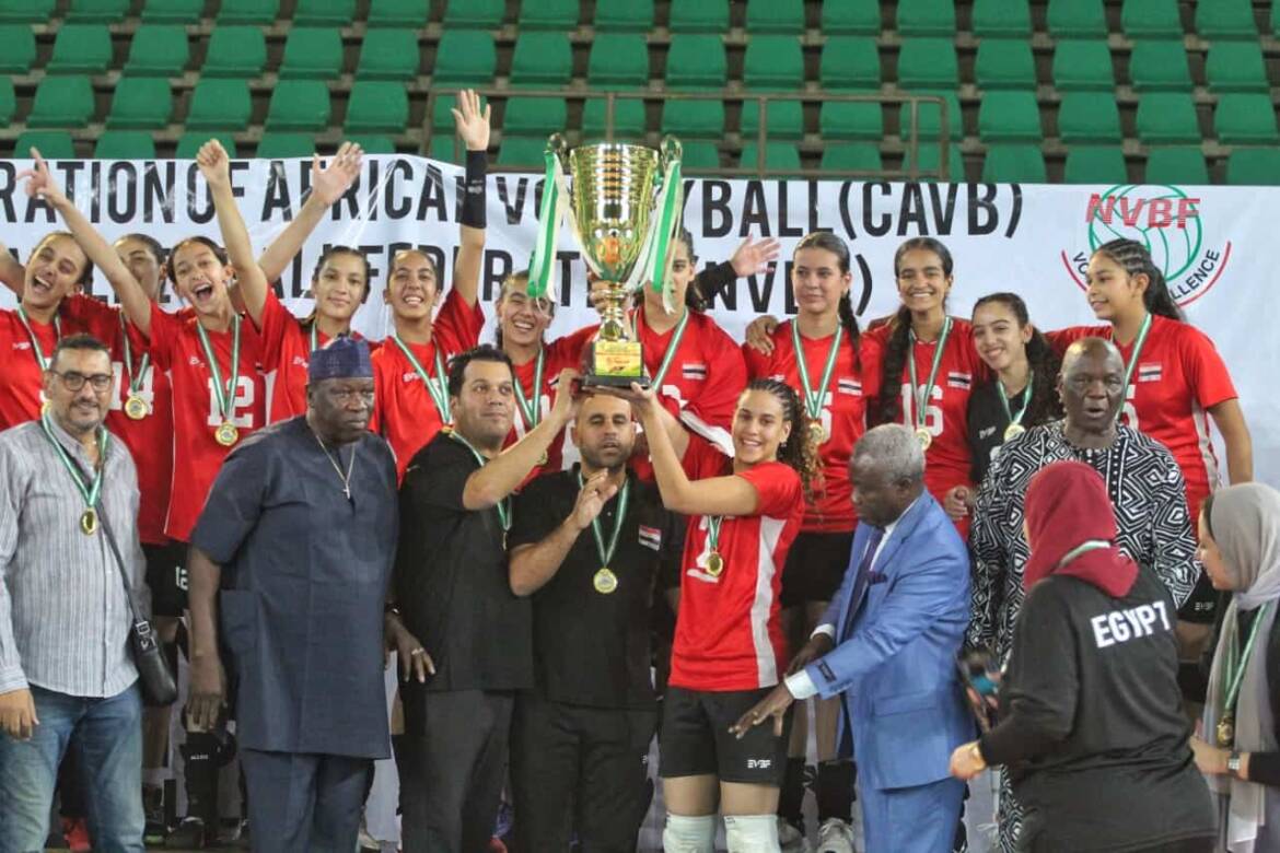 Egypt defeats Nigeria to win Africa U-17 Girls Volleyball Championship