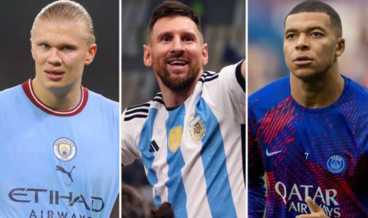 Erling Haaland, Kylian Mbappe, and Lionel Messi confirmed as top-three The Best FIFA Men’s Player Award 2023 nominees