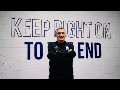 Tony Mowbray’s first interview as Birmingham City Manager 🔵