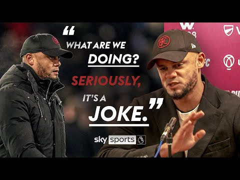‘It’s a joke!’ 😤 | Vincent Kompany ASTONISHING rant after Luton’s controversial late equaliser