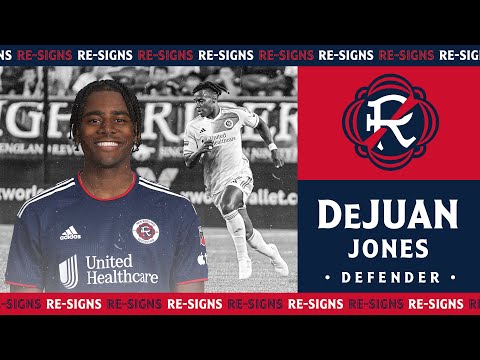 Revolution re-sign defender DeJuan Jones to four-year contract extension