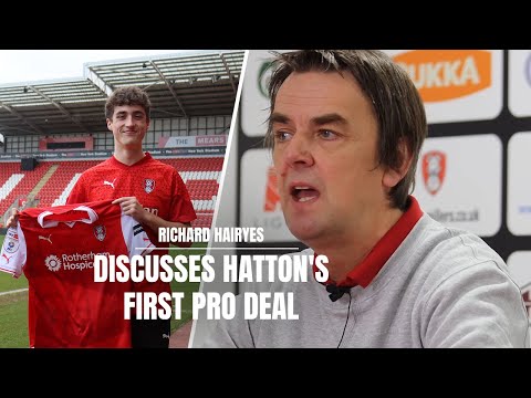 Academy Manager Hairyes discusses Ben Hatton’s first pro deal. 🗣📺