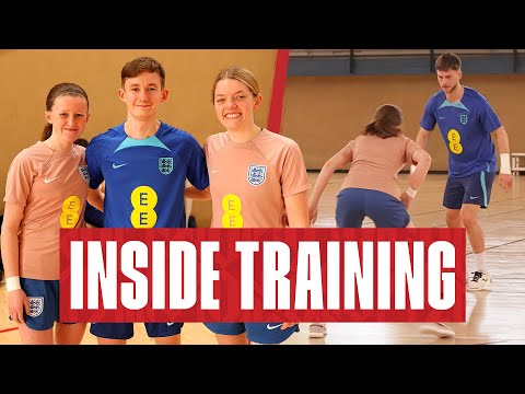 Inside Men’s Partially Sighted and Women’s Deaf Futsal Training | Inside Training | England Para