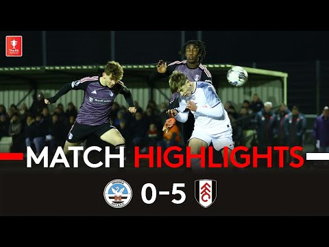 ACADEMY HIGHLIGHTS | Swansea U18 0-5 Fulham U18 | Through To The Next Round In Style! 😎
