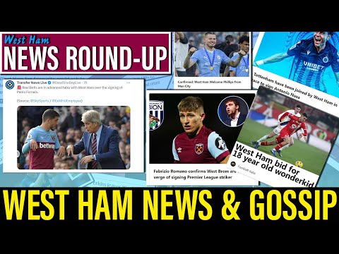 West Ham Transfer Roundup: Latest News and Rumours ft. Kalvin Phillips, Fornals, Marshall & more ⚒️