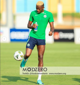 Super Eagles’ Monday session: Osimhen, Yusuf given a breather; Moffi, Iheanacho, Onuachu train fully 