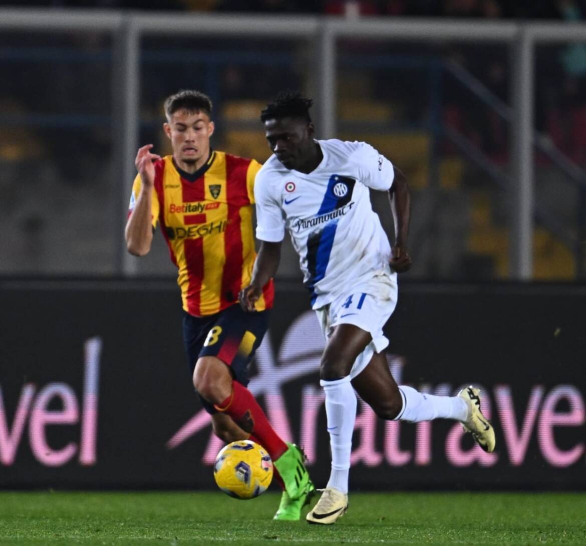 Ebenezer Akinsanmiro makes winning debut for Inter Milan