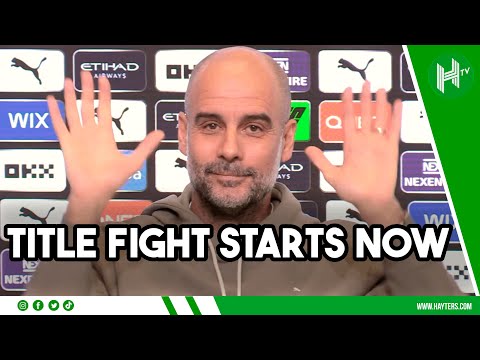 United, Liverpool & Arsenal… we MUST FIGHT for the title! | Pep Guardiola EMBARGO