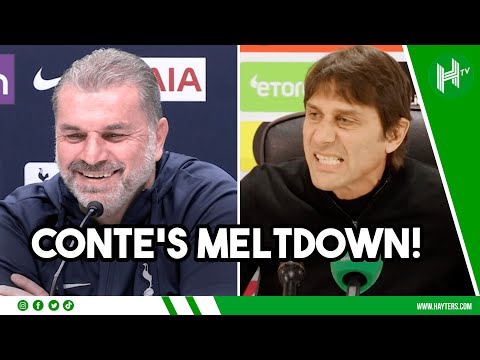 Conte’s MELTDOWN? I was trying to WIN A TREBLE! | Ange Postecoglou brilliant on his predecessor