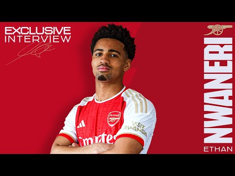 EXCLUSIVE INTERVIEW | Ethan Nwaneri on signing a professional contract at Arsenal ❤️