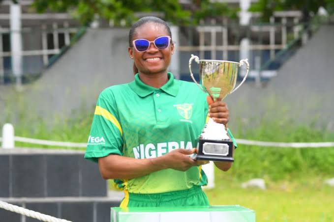 History-making Nigerian Cricket star Blessing Etim announces retirement after African games, reveals plans for next phase