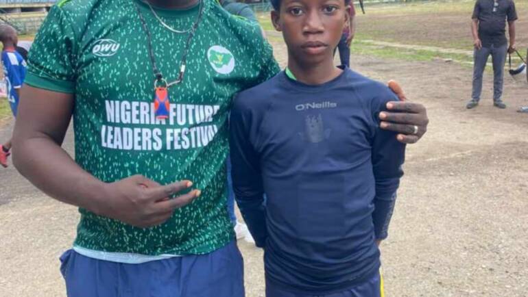 Team Lagos Coach Adeshina Declares 12-Year-Old Dada A ‘World-Class Football Prodigy’