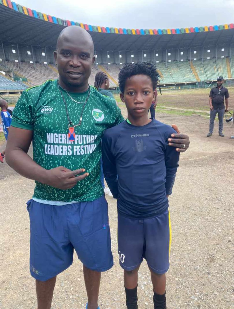 Team Lagos Coach Adeshina Declares 12-Year-Old Dada A ‘World-Class Football Prodigy’