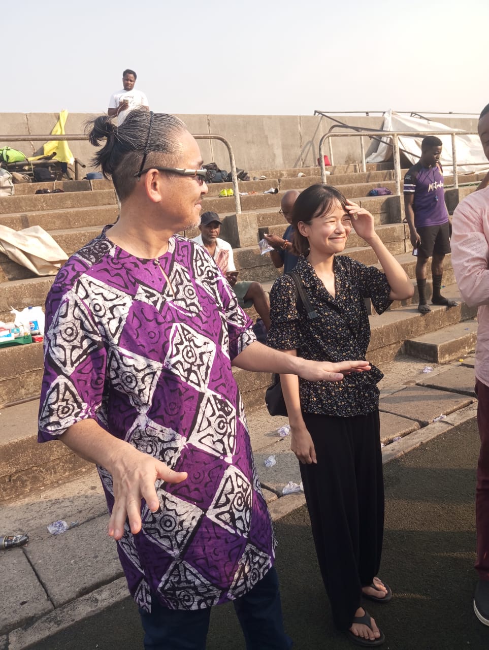 AYIPCRIP-NELIS Football Academy Players Impress Ito, Japanese Football Scout In Lagos