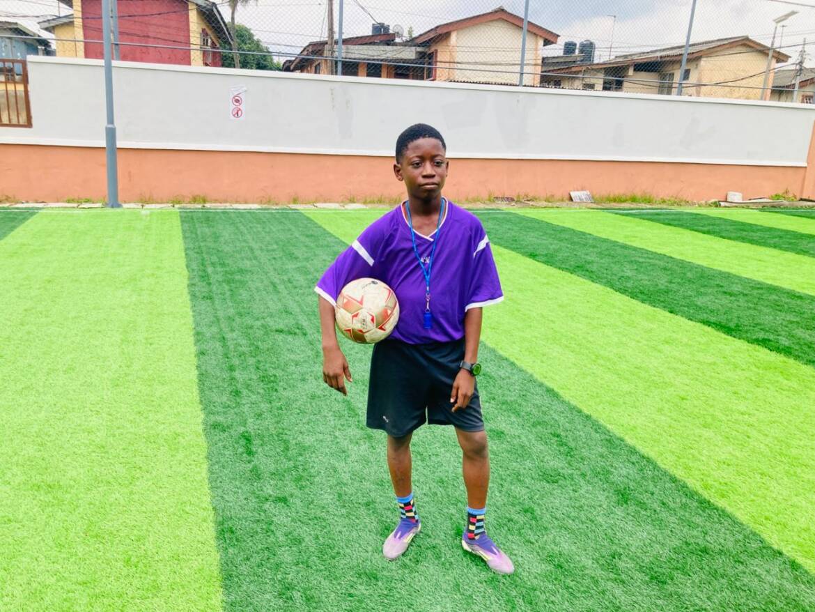 15-Year-Old Saviour Bright Officiates Friendly Match, Dreams of a Dual Career in Football and Refereeing
