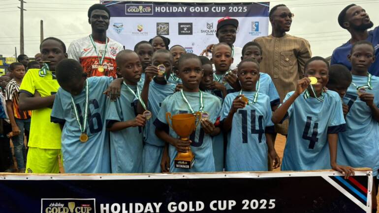 Shedrack Akanni’s Hat Trick Helps Super Accurate FA Win Ijegun U10 Gold Cup