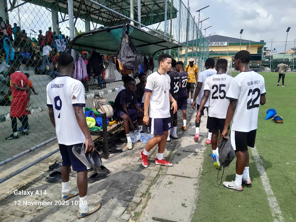 Burna Boy FC Is For Real, Not Fake News; Coach Chinedu Okezie Confirms