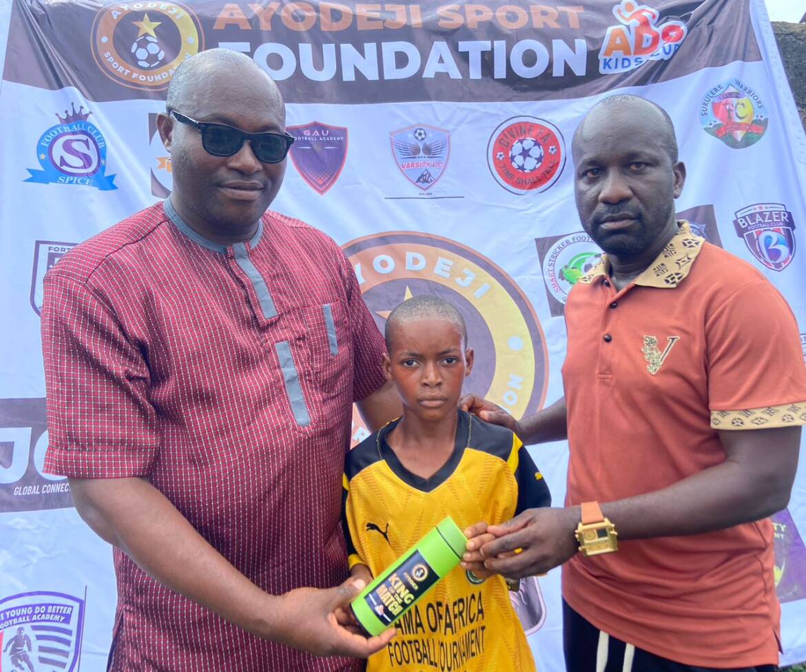 Makinde Waris’ Stunning Strike Seals Victory for Femmco FC U14 in Ayodeji Sports Foundation Kids Cup Clash
