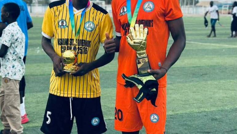 Calgary Football Academy Duo Shine at Nasarawa State Governor’s Cup with Top Individual Honors