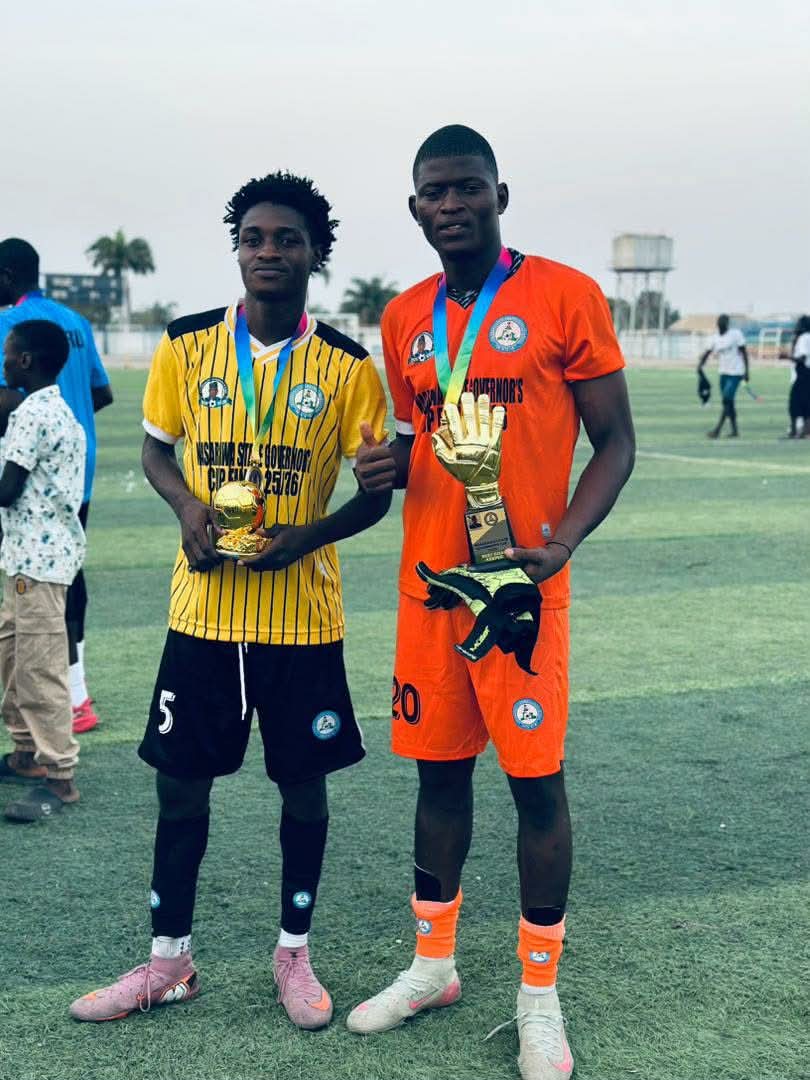Calgary Football Academy Duo Shine at Nasarawa State Governor’s Cup with Top Individual Honors