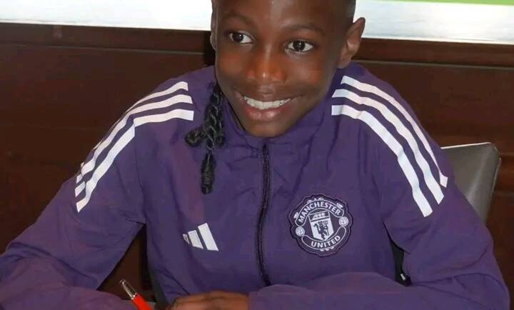 Nigerian Talent Goshen Ishicheli Joins Manchester United Academy